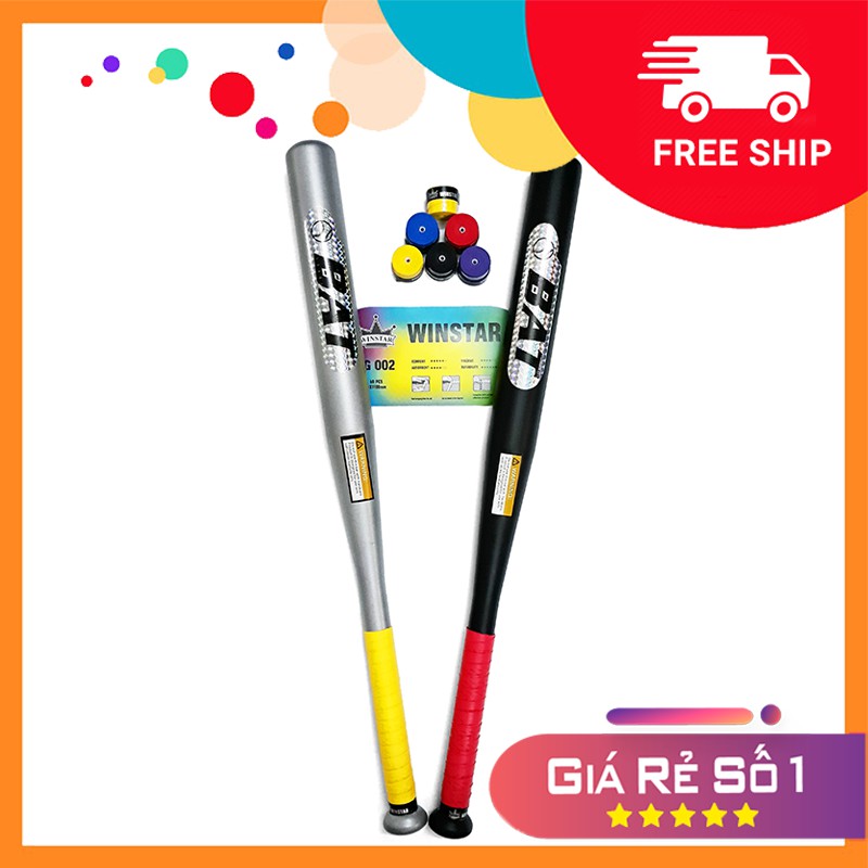 Gậy bóng chày BAT - Cuốn tay cầm WINSTAR chính hãng loại 70-80 cm Hợp Kim Nhôm