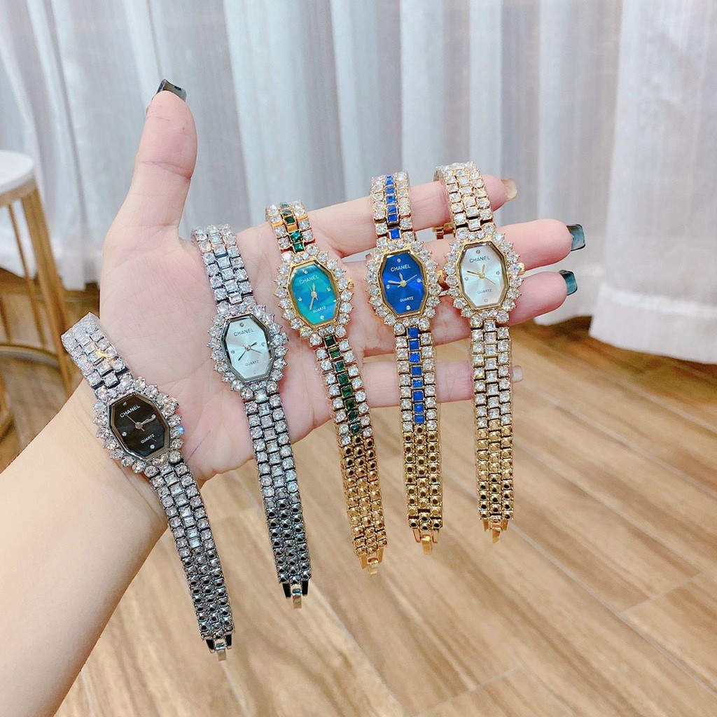 Đồng Hồ Nữ Đeo Tay Đẹp CHANEL Thời Trang Cao Cấp Dây Thép Đính Đá | BigBuy360 - bigbuy360.vn