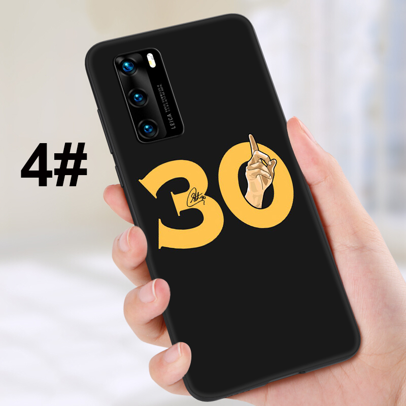 Ốp điện thoại mềm in hình Golden State Warriors Curry 30 1046 cho Huawei Honor 20s 10 9A View 20 10X Max Pro Lite