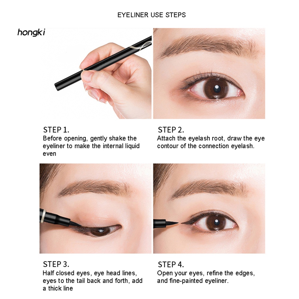 Bút kẻ mắt dạng lỏng nhanh khô chống thấm nước lâu trôi
 | BigBuy360 - bigbuy360.vn