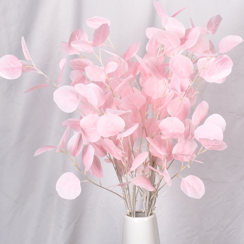 Cành lá táo nhiều màu bằng lụa trang trí nhà cửa, decor, chụp ảnh