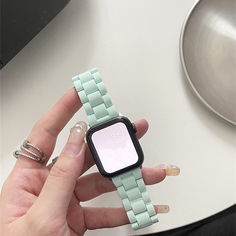 Dây Đeo Thay Thế Màu Kẹo Cho Đồng Hồ Thông Minh Apple Watch series 7 6 5 4 3 2 1 SE 41mm 45mm 40mm 44mm 42mm 38mm