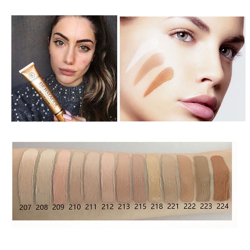 [Hàng mới về] Kem che khuyết điểm dưỡng ẩm che phủ hiệu quả 3.5g