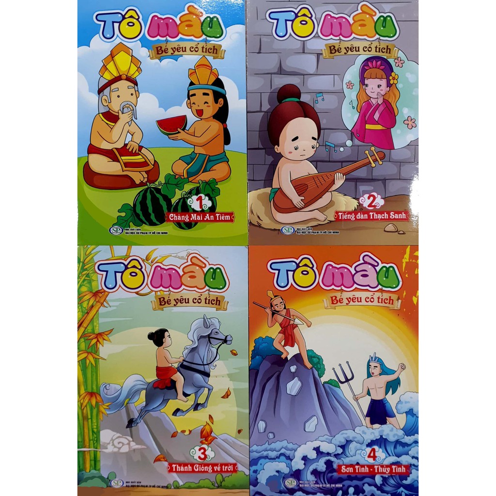 Sách - Tô màu Bé Yêu Cổ Tích