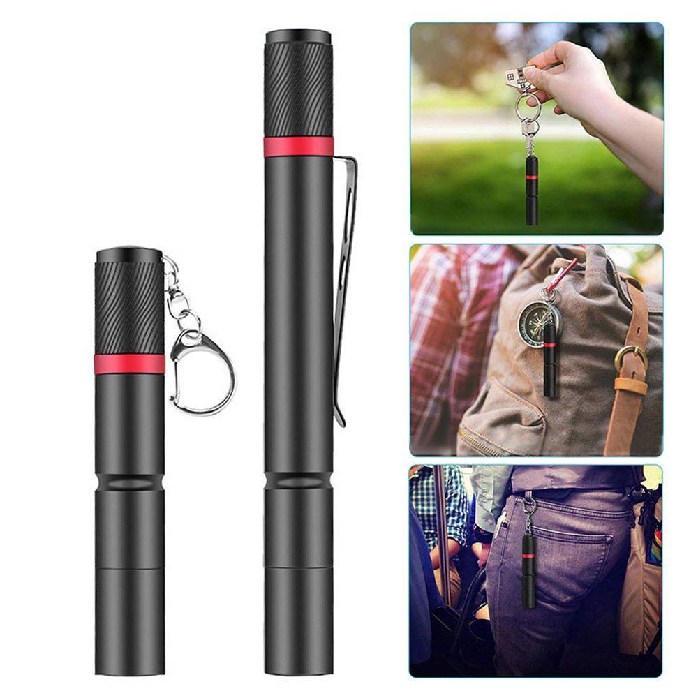 Myrongvn Đèn Pin XPE Mini Siêu Sáng Màn Hình Hiển Thị Công Suất Cao