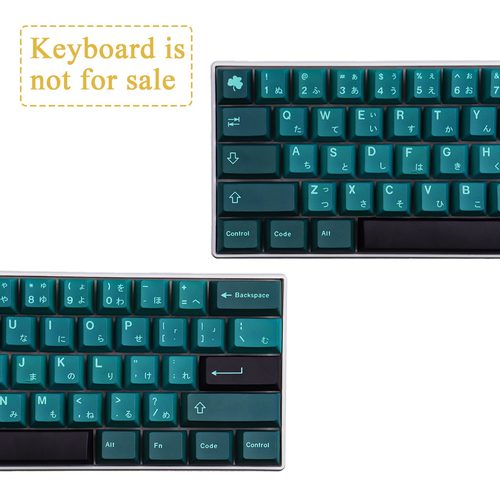 Ác thần PBT Keycap, 130 phím keycaps Cherry Profile DYE-SUB Cá nhân hóa GMK Striker Keycaps cho Bàn phím cơ / Bàn phím cơ chơi game