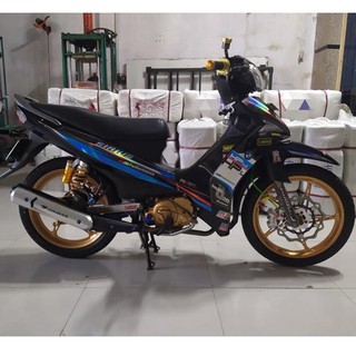 Tem sirius fi hp4 xanh đen crom