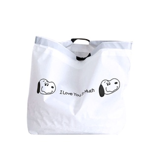 Túi Tote Đựng Đồ Mua Sắm / Du Lịch Gấp Gọn Cột Dây Dễ Thương