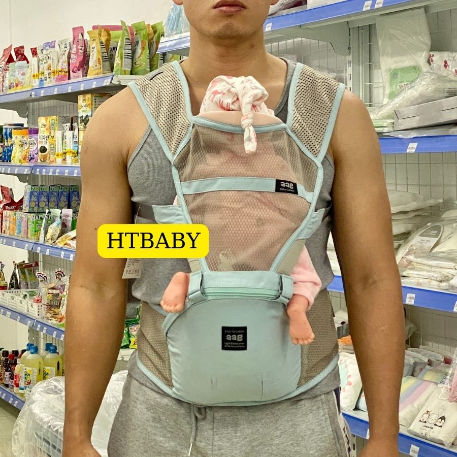 Địu Em Bé 6 Tư Thế Đa Năng Chống Gù Lưng AAG