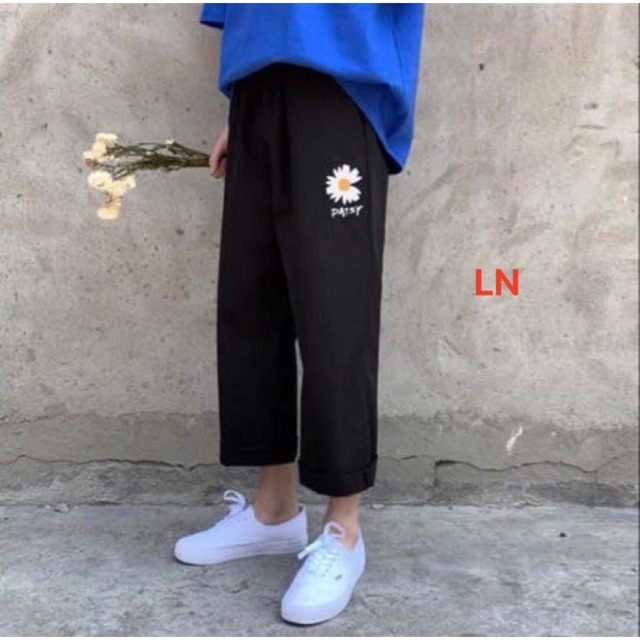 [ Mã FAXANH55 giảm 10K đơn 50K] Quần kaki hoa cúc chữ DAB876 | BigBuy360 - bigbuy360.vn
