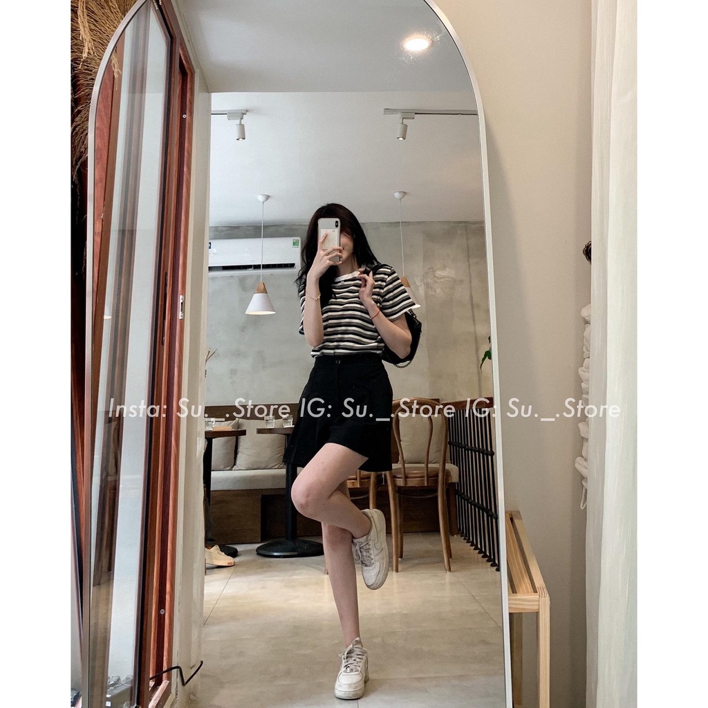 Áo thun kẻ ngang cộc tay A2236 SUSTORE