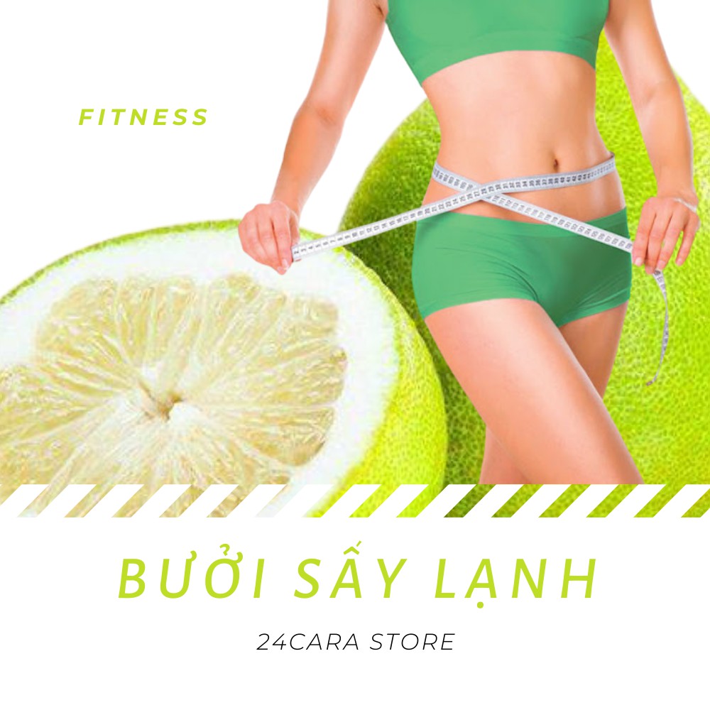 Bưởi thái lát sấy lạnh 100g Robimart giảm cân dáng đẹp