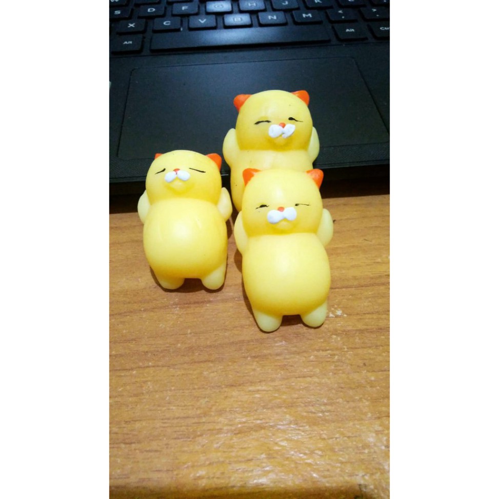 Ốp Điện Thoại Dẻo Họa Tiết Hoạt Hình Chú Mèo Dễ Thương Độc Đáo Cho Chubby Squishy