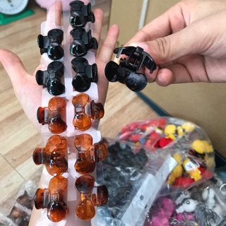 Sỉ 12 kẹp càng cua kẹp tóc đỉnh hình nơ
