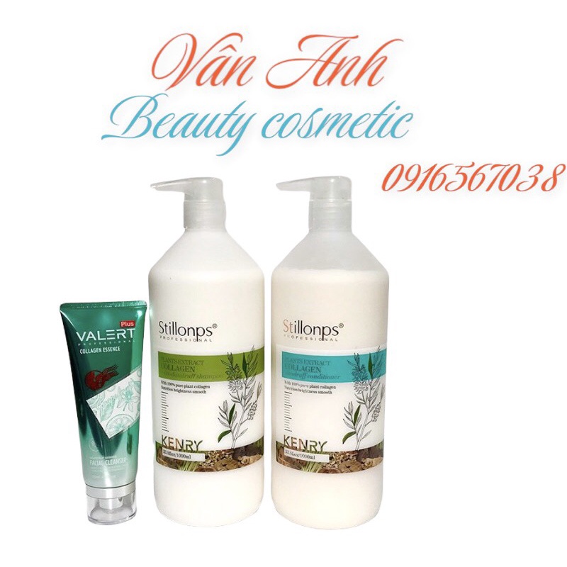 Dầu gội dưỡng sinh STILLONPS KENRY 1000ml hương nước hoa quyến rũ chính hãng [TẶNG SỮA RỬA MẶT]