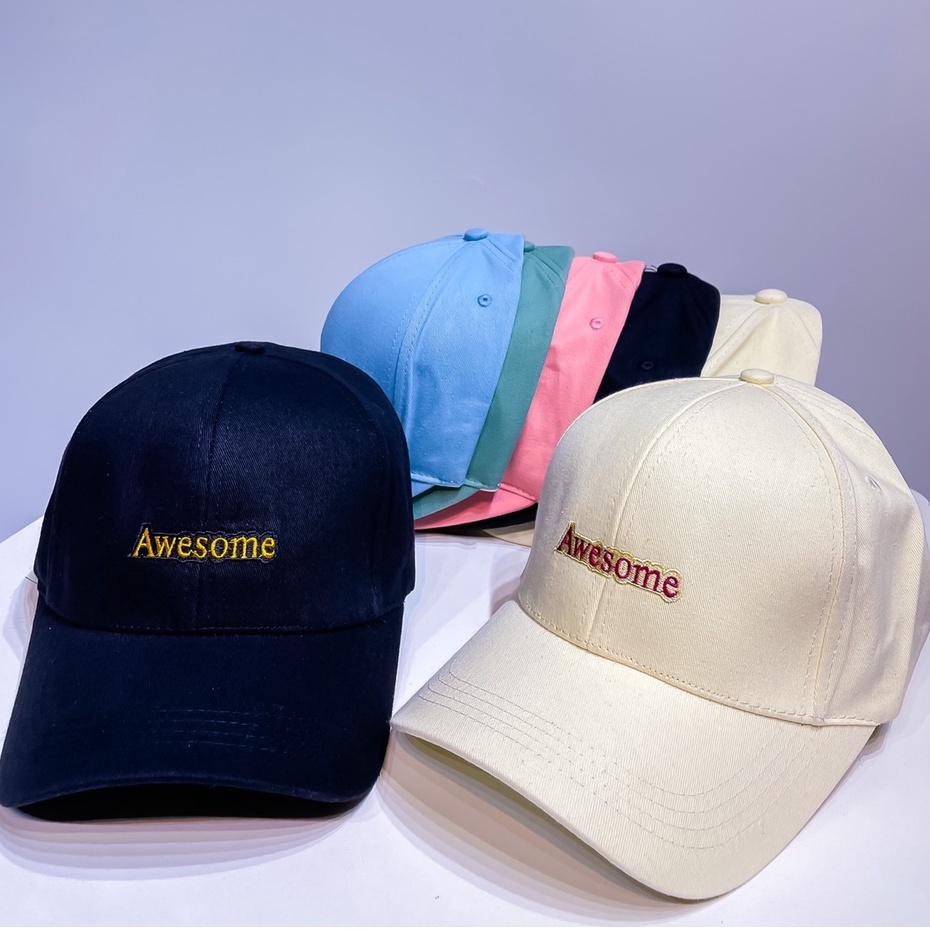 Nón thời trang lưỡi trai Unisex Nam nữ nhiều màu 421 Kiểu dáng hot trend sành điệu