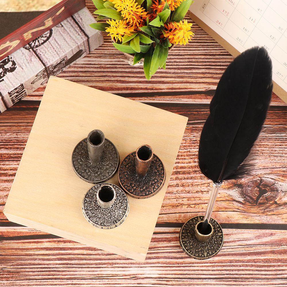 PISTA 1 Giá Đỡ Bút Để Bàn Phong Cách Châu Âu
