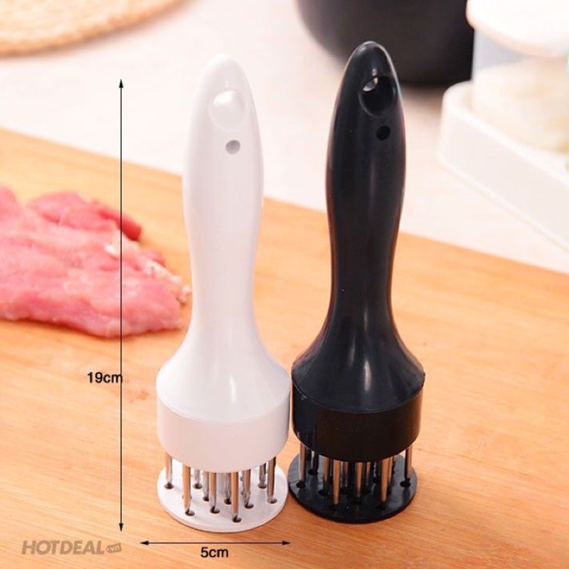 Dụng cụ châm bì, châm thịt lợn, dập thịt.