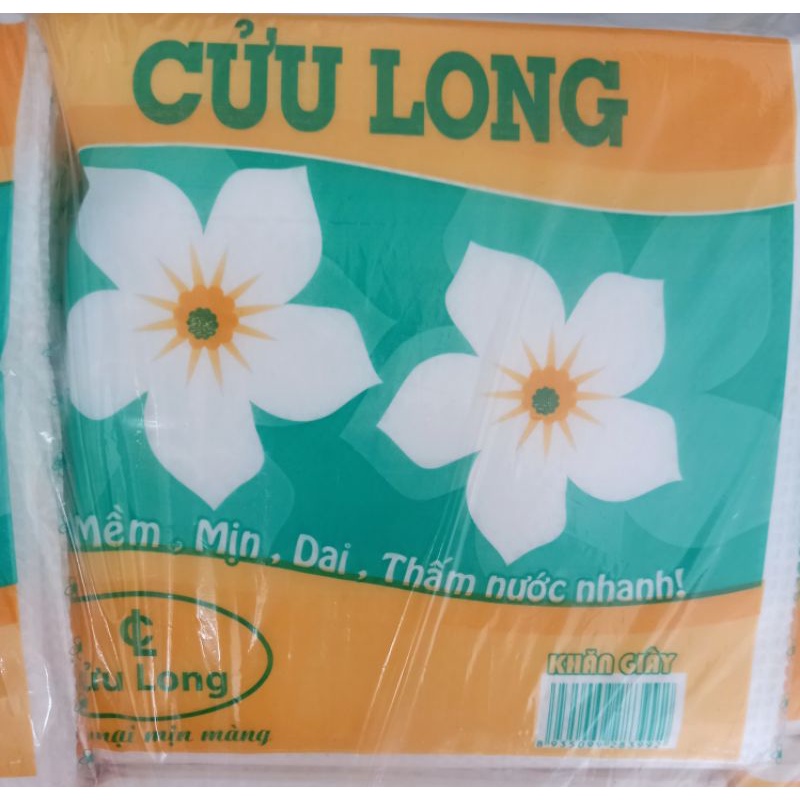 [ 1 Bành 40 Bịch ] Giấy Vuông Bông Mai loại 1