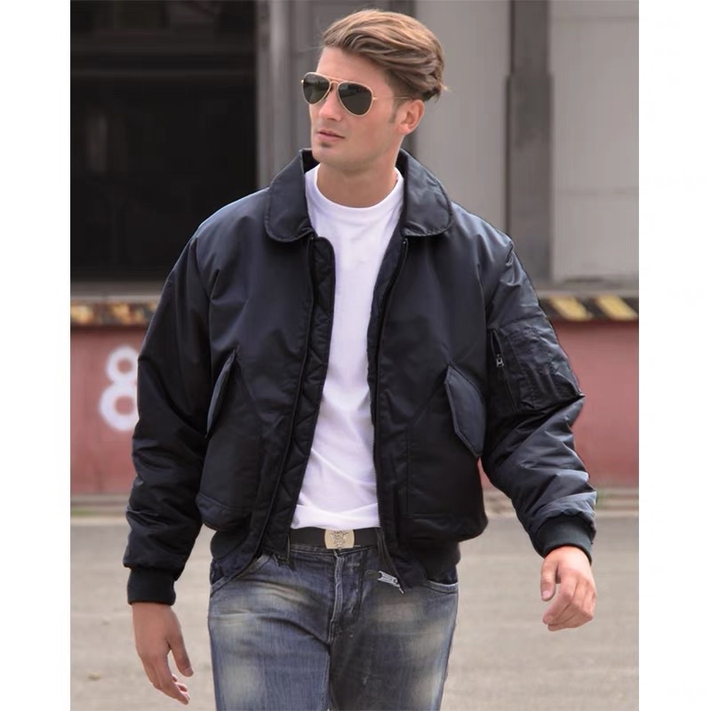 Áo bomber nam có cổ hàng quảng châu loại đẹp