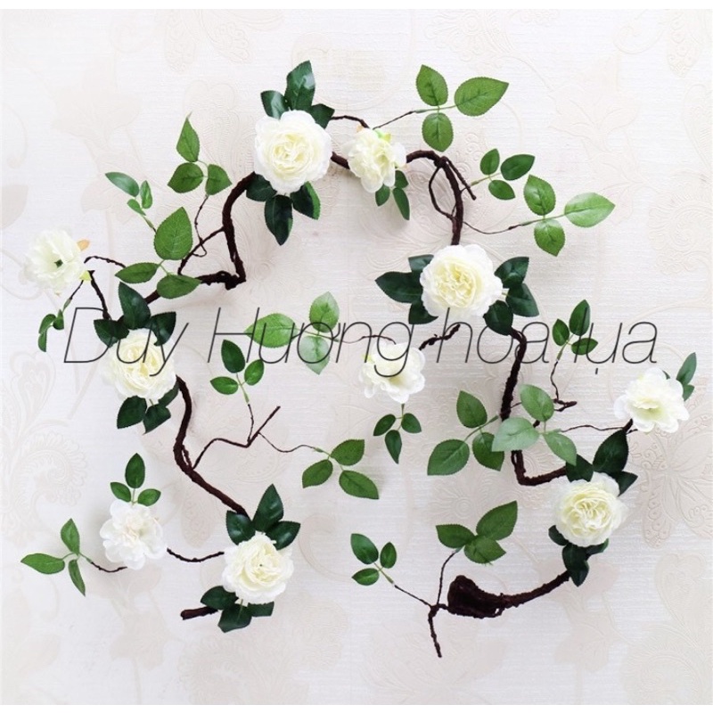 Dây trà cổ - dây rừng giả - dây hoa trang trí