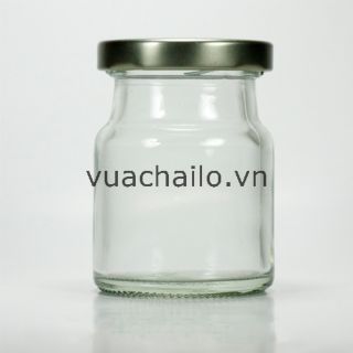 Hũ Thủy Tinh Nắp Thiếc