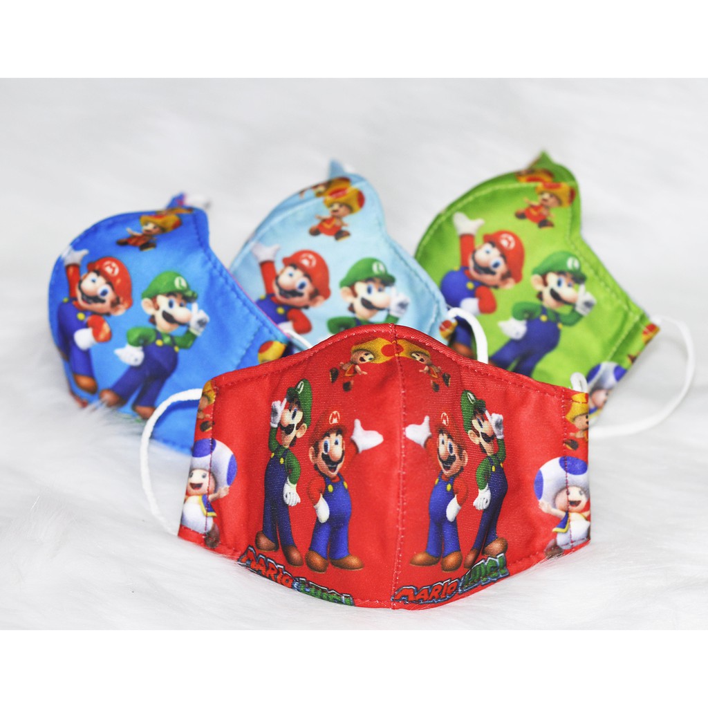 Combo 10 khẩu trang vải hoạt hình | BigBuy360 - bigbuy360.vn