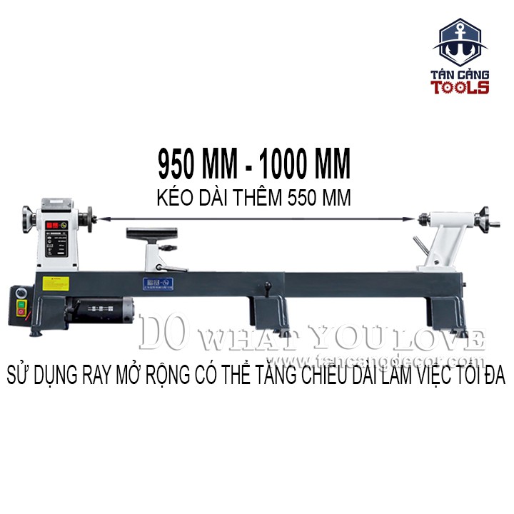 Máy Tiện Gỗ Fusai FS-MC1218VD 475 Mm 900W