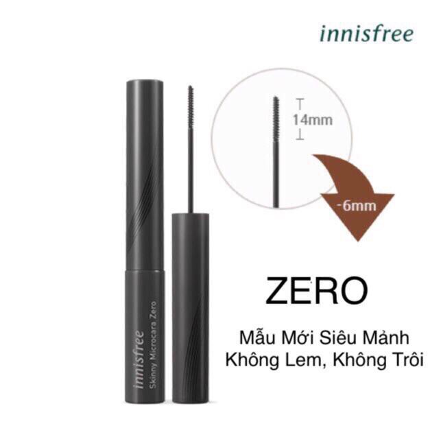 (Date 06/2022 - Mẫu Mới 2019) Mascara Tự Nhiên Innisfree Skinny cara