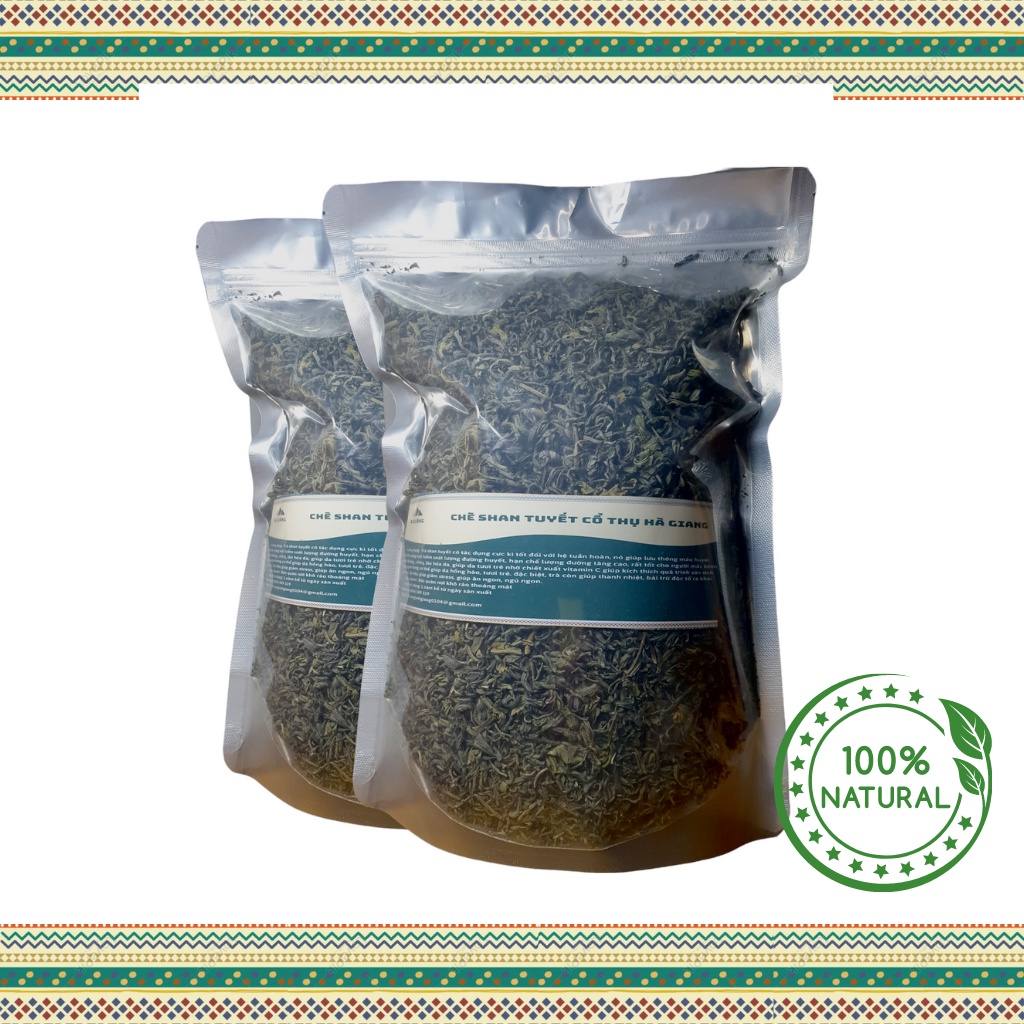 Trà shan tuyết cổ thụ Hà Giang, trà san tuyết cổ thụ Hà Giang loại đặc biệt gói 500gr