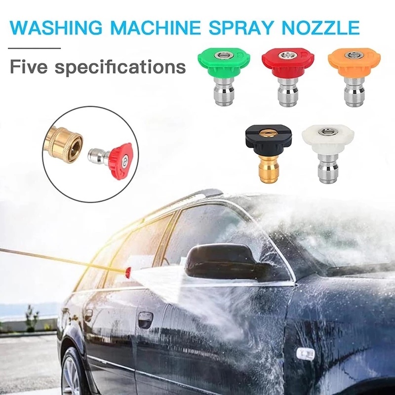 Vòi Phun Nước Áp Suất Cao Bằng Kim Loại Tiện Dụng Cho Xe Hơi