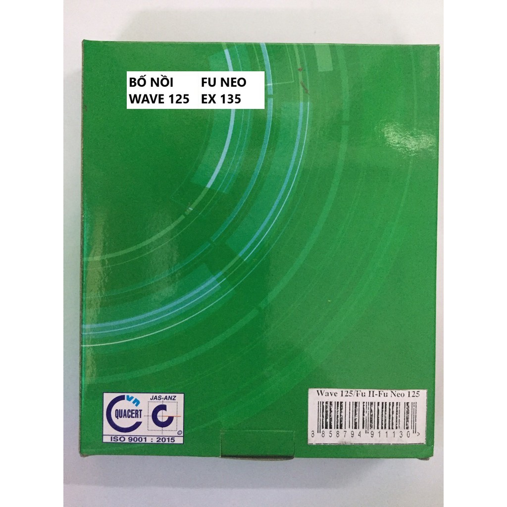 Bố nồi Fu neo, EX 135  hộp 4 lá Vital