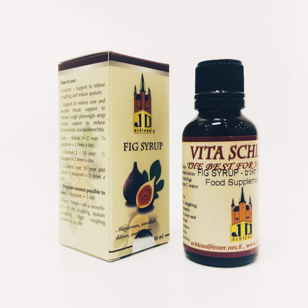 Siro Ho Schloss Figsyrup 30ml