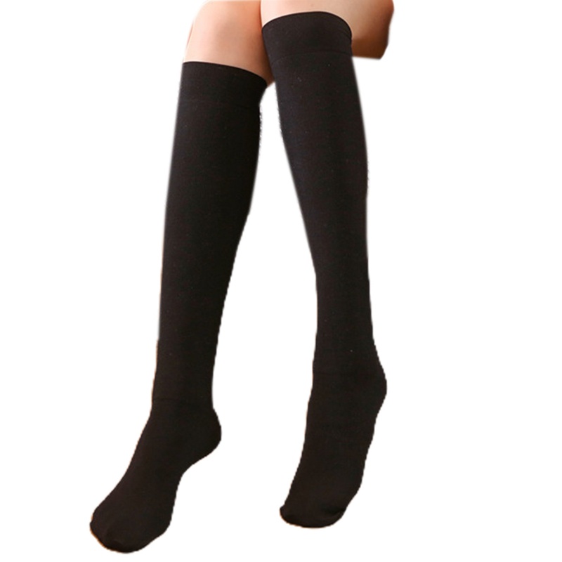 Tất cao tới đầu gối lót lớp lông nhung dày dặn ấm áp vào mùa đông thời trang trẻ trung cho nữ