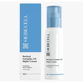 Kem dưỡng hebecell Retinol Complex 1.0 Night Cream chính hãng kèm quà tặng