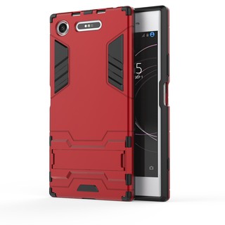 Ốp điện thoại kèm giá đỡ kiểu Iron Man độc đáo chất lượng cao cho SONY XPERIA XZ1 XZ