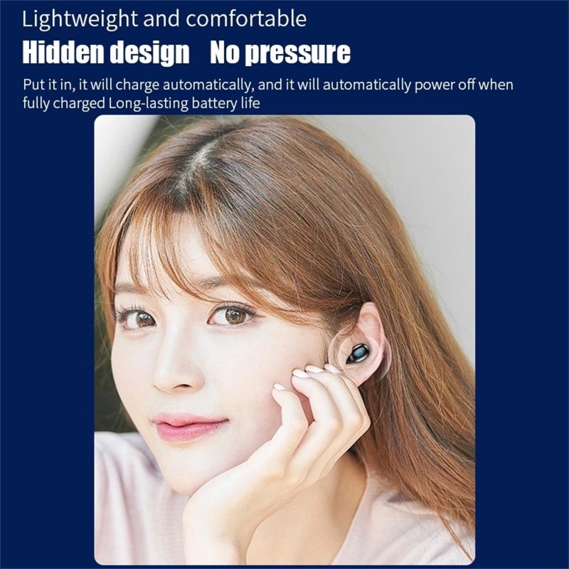 Tai nghe itikungl Bluetooth 5.2 mini chống thấm nước Hifi thể thao không dây