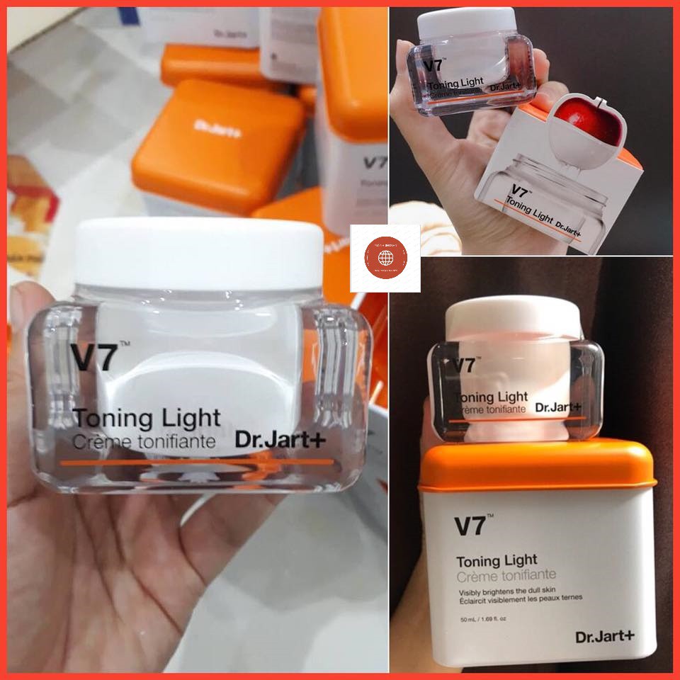KEM DƯỠNG TRẮNG VÀ TÁI TẠO DA V7 TONING LIGHT HÀN QUỐC
