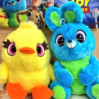 Toy Story 4 - Gấu Bông Bộ 3 DUCKY BUNNY FORKY - Disney Pixar's