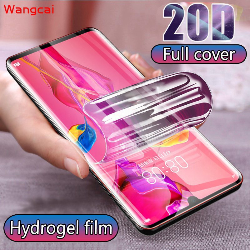 Miếng Dán Cường Lực Mềm Mại Bảo Vệ Màn Hình Cho Samsung Galaxy S10 + S9 + S8 + Plus S10 S9 S8 Kính