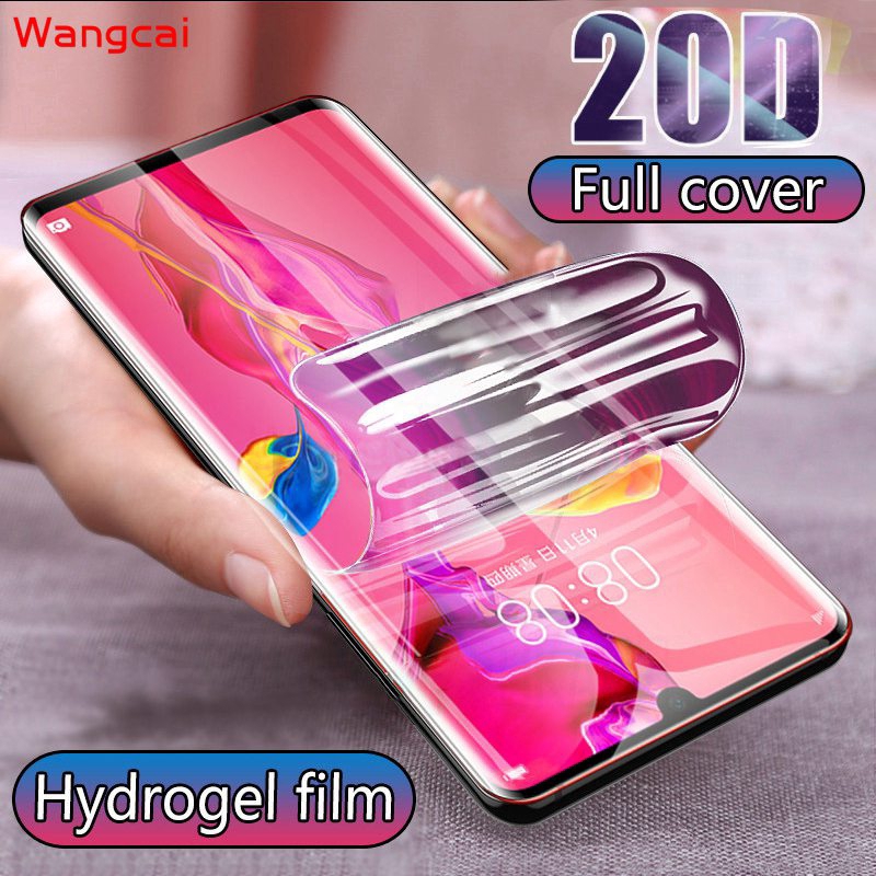 Miếng dán Hydrogel mềm bảo vệ toàn diện cho màn hình điện thoại Samsung Galaxy S10e S10+ S9+ S8+ Plus S10 S9 S8 S7 edge