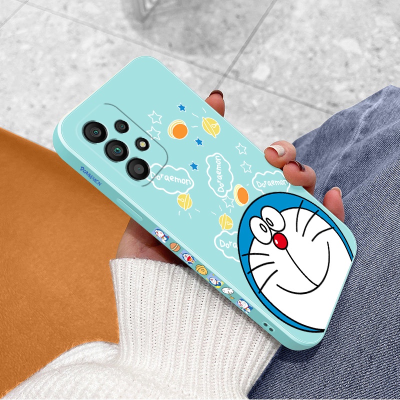 Ốp Điện Thoại tpu Silicon Mềm Hình Doraemon Cho Samsung A13 4G A13 5G A33 5G A73 5G A53 5G A03S A21s edge