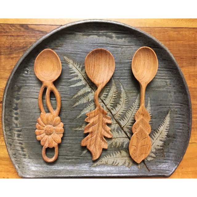 Thìa gỗ decor