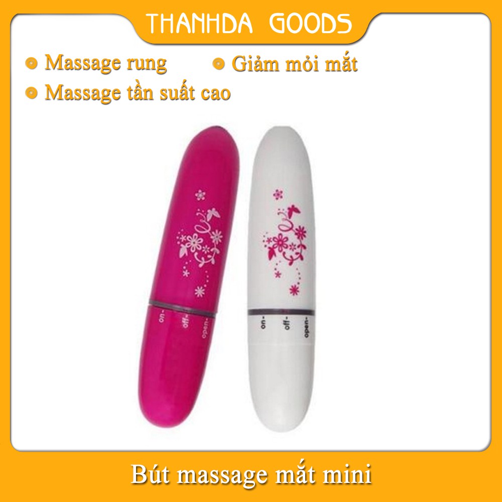 Máy Massage Xóa Bọng Mắt Mini Rung Mát - Mạnh - tê Loại Tốt