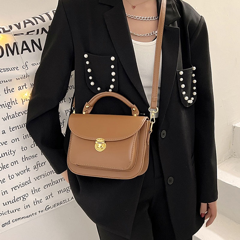 IELGY Túi Đeo Vai Hình Vuông Cỡ Nhỏ Thiết Kế Đơn Giản Thời Trang Cho Nữ