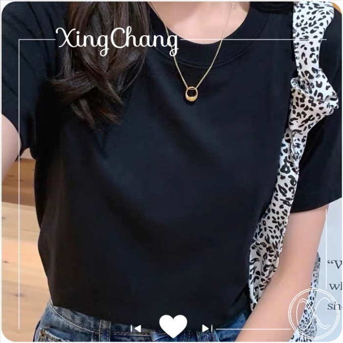 Áo phông nữ trơn, Áo phông công sở chất mịn đẹp thời trang cá tính mã NXC32