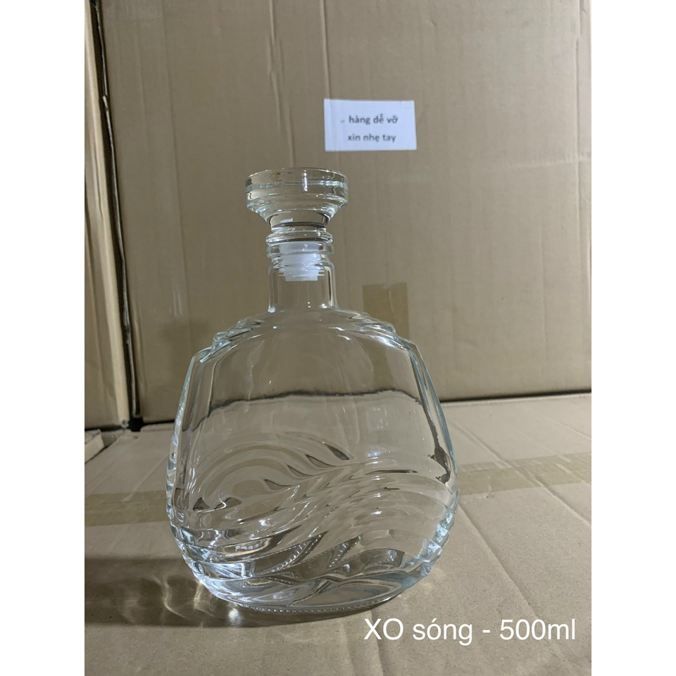 Vỏ chai thủy tinh XO 500ml