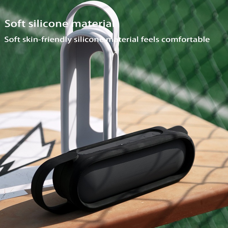 Vỏ Bảo Vệ Hộp Sạc Tai Nghe Bluetooth Beats Pill + Dây Đeo LIDU1 Bằng Silicon Mềm