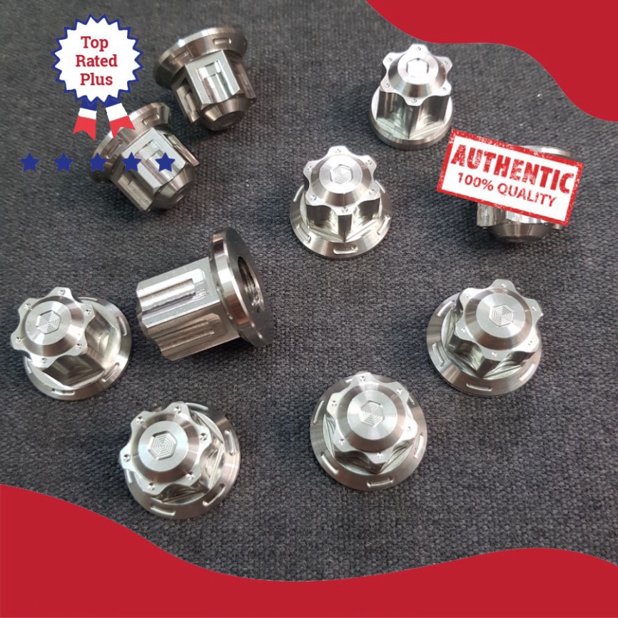 [HCM XẢ KHO MÙA DỊCH] Tán SALAYA INOX bao rỉ sét ,tán ốc cốt bánh xe máy, tán cốt phuộc, ốc chân phuộc ( ĐỦ SIZE )