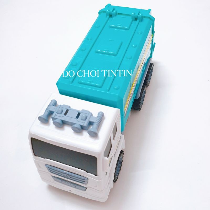 [HÀNG ĐẸP-TO- có TRỚN] Đồ chơi xe vệ sinh môi trường loại to 28cm